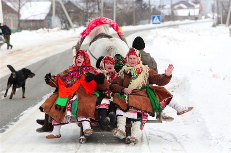 Мордовский новый год фото