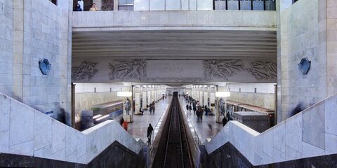 Движение поездов на синей ветке метро восстановили после сбоя