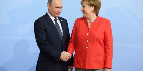 Путин и Меркель обсудили ход реализации минских соглашений