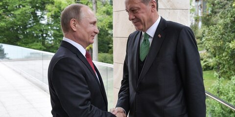 Встреча Путина с Эрдоганом продлилась более полутора часов